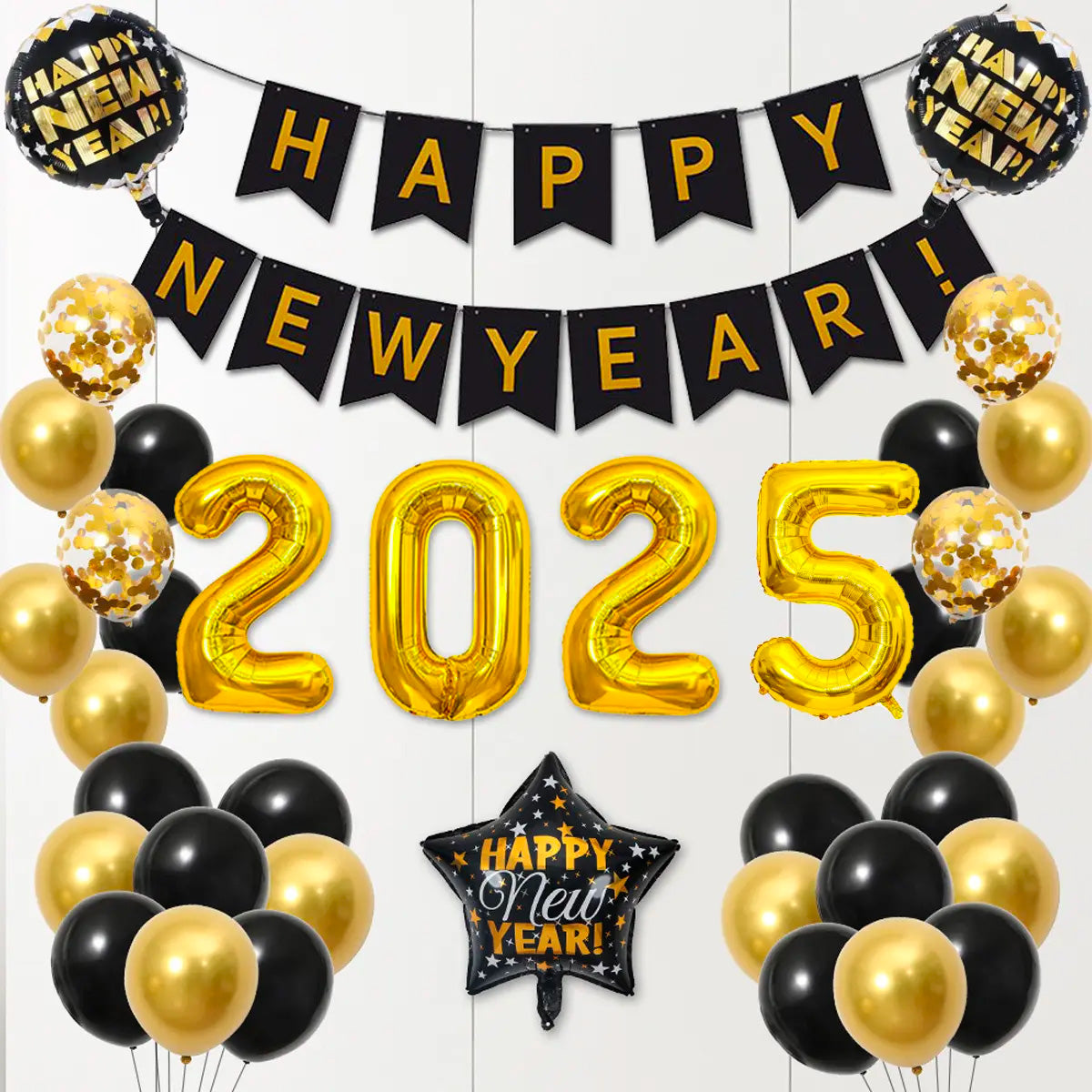 2025 new years eve balloons 41pcs set