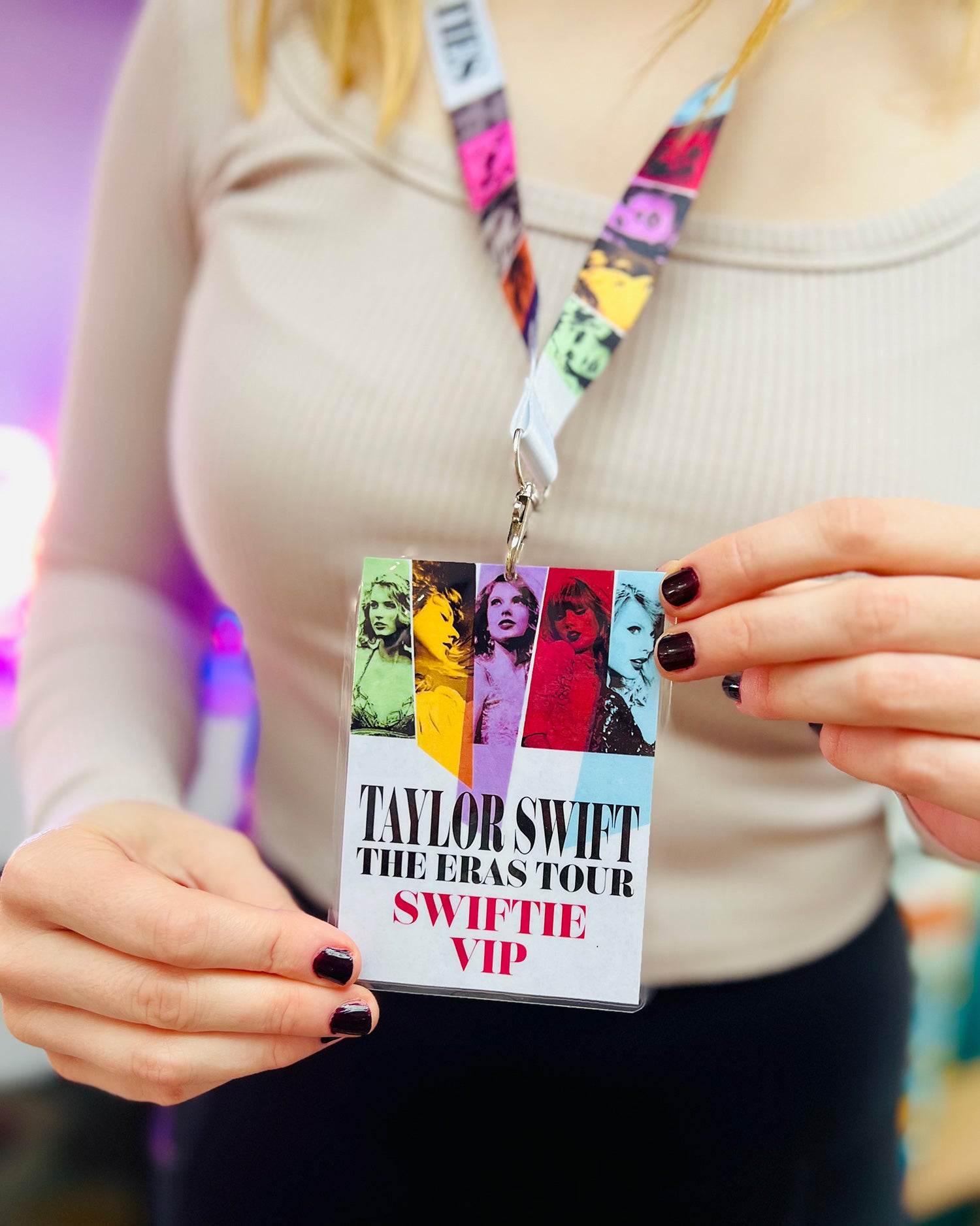 Taylor Swift The Eras online Tour VIP Lanyard