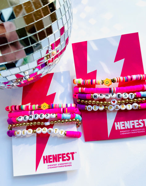 HENFEST ® Hen Party Friendship Bracelets Set