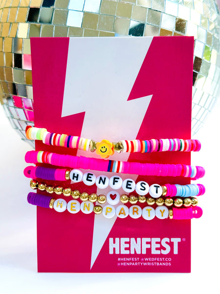 HENFEST ® Hen Party Friendship Bracelets Set