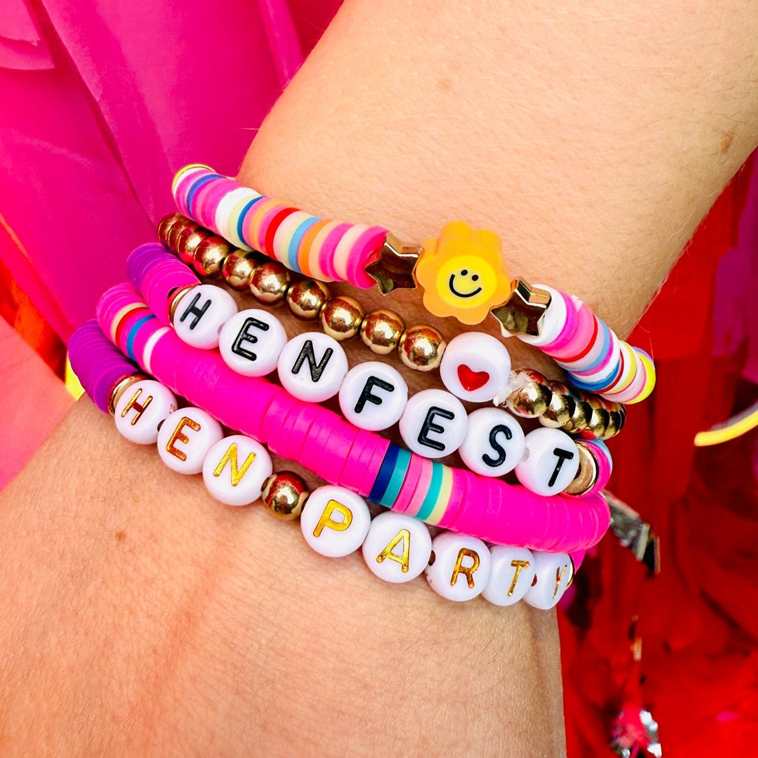 HENFEST ® Hen Party Friendship Bracelets Set