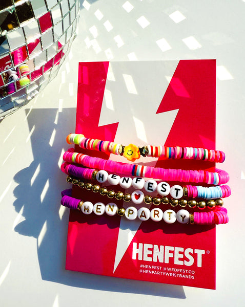 HENFEST ® Hen Party Friendship Bracelets Set