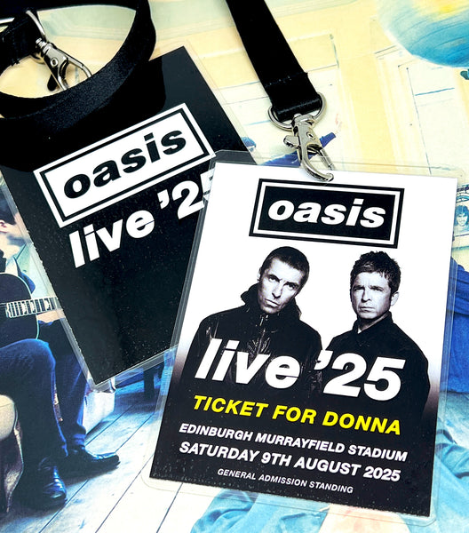 LIVE '25 Tour Personalised VIP Lanyard Gifting Ticket