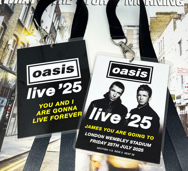 LIVE '25 Tour Personalised VIP Lanyard Gifting Ticket