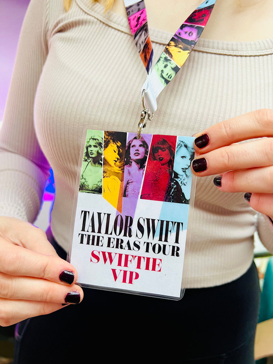 Eras Tour Swiftie VIP Lanyard | Hen Party Wristbands | Team Bride Tribe ...