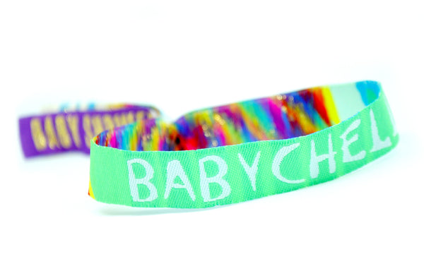 Babychella Baby Shower Festival Party Favour Wristbands