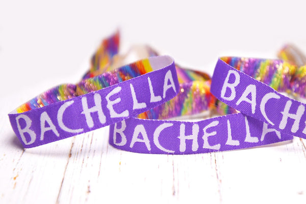 bachella festival bachelorette bridal shower party wristband bracelet