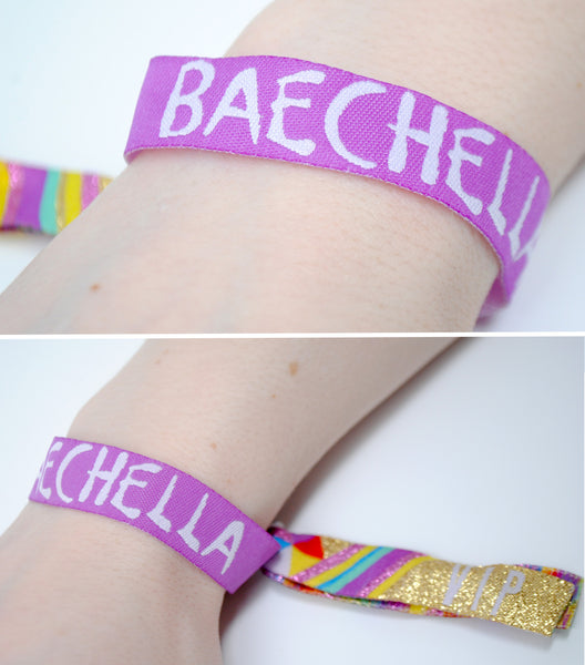 BAECHELLA Festival Party Wristbands