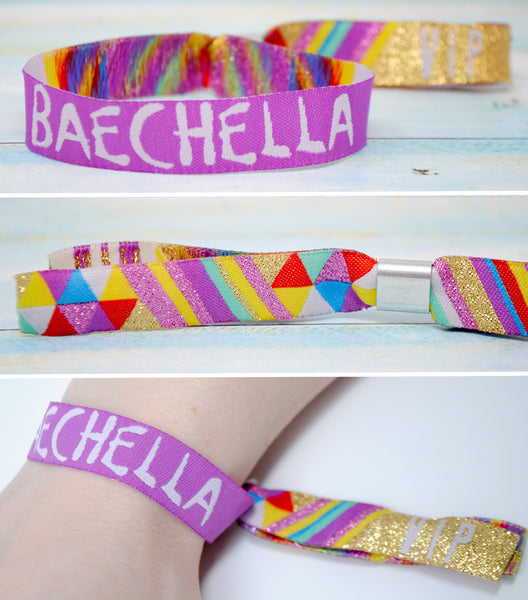 BAECHELLA Festival Party Wristbands