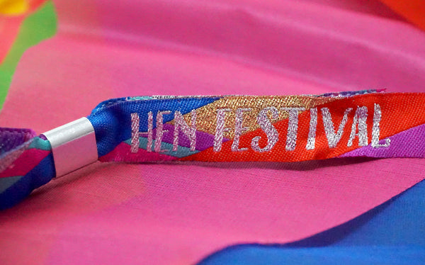 hen festival fest hen party wristbands