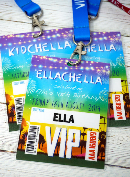 kidchella festival themed childrens birthday party bag fillers