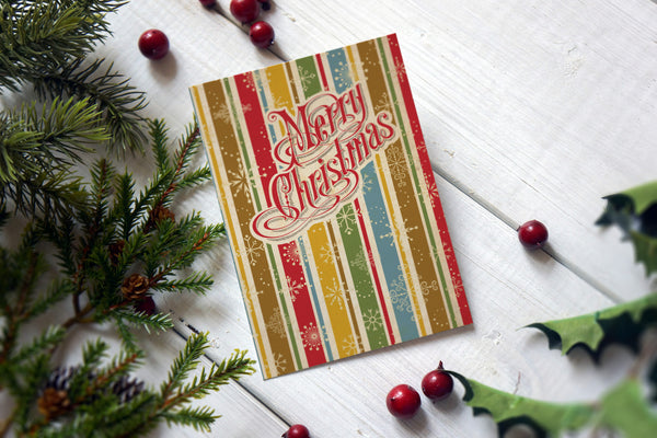 Retro Christmas Cards